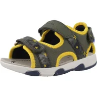Sandały damskie - Sandały Geox Model B Sandal Multy Boy Kolor Zielony - miniaturka - grafika 1