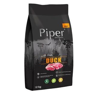 DOLINA NOTECI Piper Animals z kaczką 12kg - Sucha karma dla psów - miniaturka - grafika 2