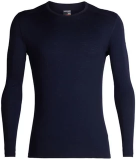 Pozostała odzież narciarska - Icebreaker 200 Oasis Koszulka z długim rękawem Mężczyźni, niebieski L 2021 Koszulki bazowe termiczne i narciarskie - grafika 1