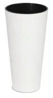 Donice - Doniczka Tubus Slim Eco DTUS200W biały Prosperplast - miniaturka - grafika 1