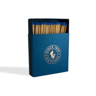 Świeczniki - Zapałki Długie - Niebieski Metalik - miniaturka - grafika 1