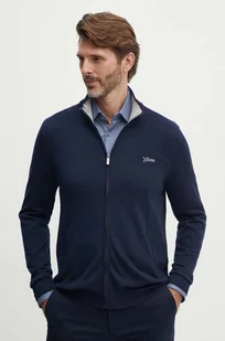 Guess sweter z domieszką wełny DARRELL męski kolor granatowy M4YR03 Z3052 - Swetry męskie - miniaturka - grafika 1