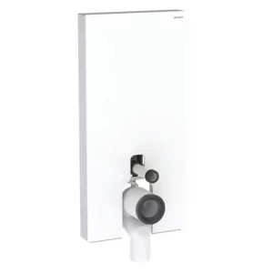 Geberit 131.002.SI.5 Modu$983 sanitarny Monolith do WC stoj$984cego H101 bia$985y - Akcesoria do armatury i ceramiki - miniaturka - grafika 1