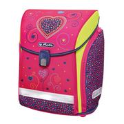 Plecaki szkolne i tornistry - Herlitz Tornister Midi Pink Hearts 50013777 - miniaturka - grafika 1