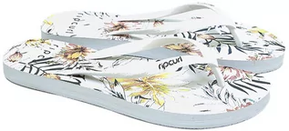 Klapki i japonki damskie - Rip Curl COASTAL PALMS white japonki - 38EUR - grafika 1