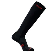 Hokej - Skarpetki hokejowe CCM  SKATE SOCK PROLINE 3D KNEE Black  M - miniaturka - grafika 1