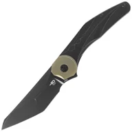 Noże - Nóż składany Bestech Excentric Black Titanium, Black Stonewashed M390 by Kombou and TNT Knives (BT2412B) - miniaturka - grafika 1