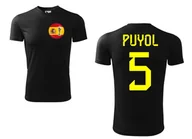 Koszulki sportowe męskie - Treningowa Koszulka HISZPANIA CARLES PUYOL 3 jr - miniaturka - grafika 1