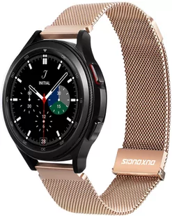 Dux Ducis Magnetic Strap pasek do Samsung Galaxy Watch / Huawei Watch / Honor Watch / Xiaomi Watch (22mm band) magnetyczna opaska złoty (Milanese Version) - Akcesoria do smartwatchy - miniaturka - grafika 1