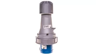 PCE Wtyczka przenośna 63A 4P 230V niebieska IP67 POWER TWIST 034-9 034-9 - Gniazdka elektryczne - miniaturka - grafika 1