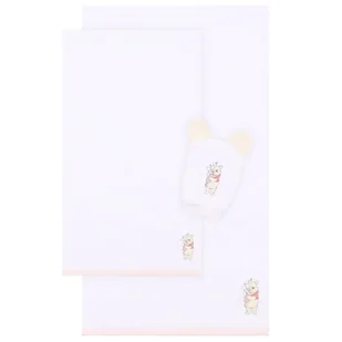 Zestaw kąpielowy dla dziecka ręczniki + rękawica do mycia Kubuś Puchatek Disney - Okrycia kąpielowe dla dzieci - miniaturka - grafika 1