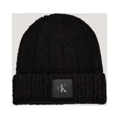 Czapki damskie - Calvin Klein Czapka | z dodatkiem wełny - miniaturka - grafika 1