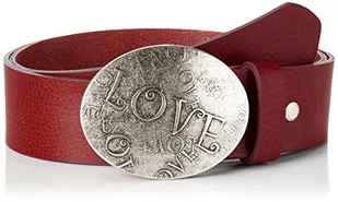 MGM Damski pasek Love, Czerwony (Dkl.rot-asi 4), 75 - Paski - miniaturka - grafika 1