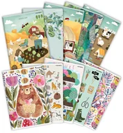 Zeszyty szkolne - 10 X Zeszyt A5 16 Kartek, Trzylinia, Każdy Inny - miniaturka - grafika 1