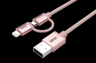 Unitek USB Lightning/micro USB 1.0m rose gold (Y-C4031RG) - Kable USB - miniaturka - grafika 5