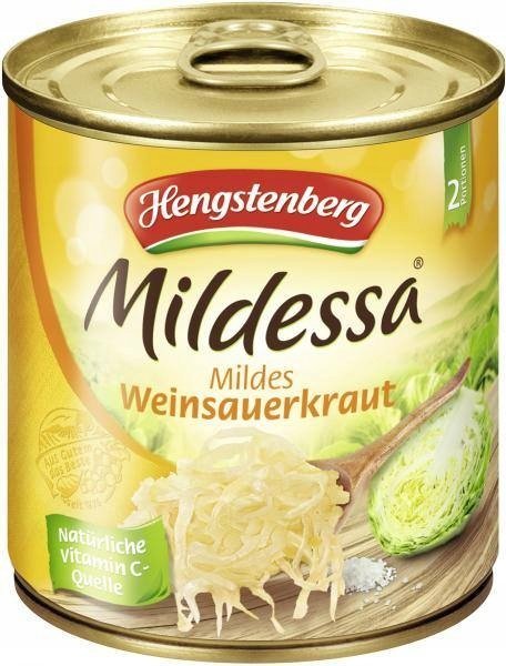 Mildessa Kwaszona Kapusta w Puszce z Niemiec