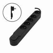 Listwy zasilające - Przedłużacz 5 Wejść z Przełącznikiem Chacon (1,5 m) - miniaturka - grafika 1