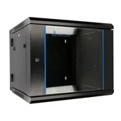 Szafy rack - ExtraLink Szafa 6U 600X600 AZH WALL-MOUNTED RACKMOUNT CABINET SWING TYPE BLACK EX.12929 [12105549] - miniaturka - grafika 1