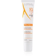 Balsamy i kremy do opalania - Pierre Fabre DERMO-COSMETIQUE POLSKA SP Z O.O Aderma Protect SPF 50 Bezbarwny fluid 40 ml - miniaturka - grafika 1