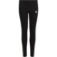 Legginsy - Legginsy dziewczęce adidas ORIGINALS ADICOLOR czarne HD2025 - miniaturka - grafika 1