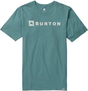 t-shirt męski BURTON HORIZONTAL MOUNTAIN TEE Rock Lichen - Koszulki męskie - miniaturka - grafika 1
