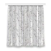 Zasłony - Klasyczna zasłona kolory dekor wzór 150x160 Brzozy, Fabricsy - miniaturka - grafika 1