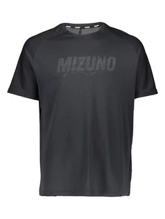 Koszulki sportowe męskie - Mizuno Koszulka sportowa "Mizuno BR" w kolorze czarnym - grafika 1