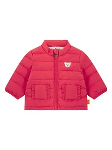 Steiff Kurtka pikowana w kolorze czerwonym - Bluzy i sweterki niemowlęce - miniaturka - grafika 1