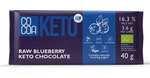 Lumarko Czekolada Keto Z Jagodami Bez Dodatku Cukru Bio 40 G ! - Czekolada - miniaturka - grafika 1
