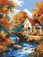 Malowanie po numerach - Malowanie po numerach -Przytulność na łonie natury - miniaturka - grafika 1