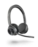 Słuchawki - POLY 218478-01 słuchawki/ USB Type-C Bluetooth Czarny - miniaturka - grafika 1