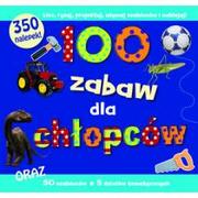 Książki edukacyjne - Brown Rennie 100 zabaw dla chłopców - miniaturka - grafika 1