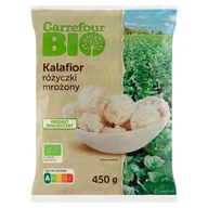 Mrożonki warzywne i owocowe - Carrefour Bio Kalafior różyczki mrożony 450 g - miniaturka - grafika 1