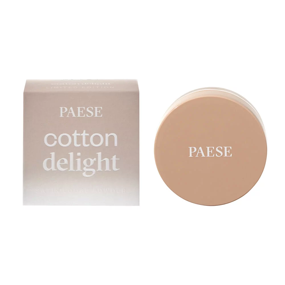 Paese Cotton Delight satynowy puder do twarzy 7g