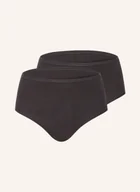 Majtki damskie - Schiesser Figi Pełne, 2 Szt. 95/5 schwarz - miniaturka - grafika 1