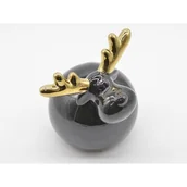 Ozdoby bożonarodzeniowe - Figurka ceramiczna Renifer 14,3 cm - miniaturka - grafika 1