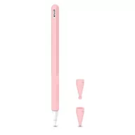 Pozostałe akcesoria do telefonów - Etui na rysik Braders Smooth do Apple Pencil 2 Pink - miniaturka - grafika 1