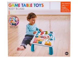 Edukacyjny Interaktywny Stolik Dla Dzieci, Pianinko, Klocki, Melodie - Zabawki interaktywne dla dzieci - miniaturka - grafika 2