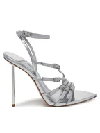 Czółenka - Le Silla Sandały 6627C100BXPPMRA 921 Srebrny - miniaturka - grafika 1