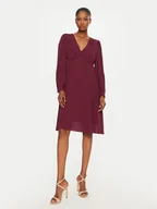 Sukienki - Rinascimento Sukienka koktajlowa CFC0120500003 Bordowy Regular Fit - miniaturka - grafika 1