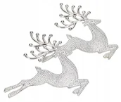 Bombki - Renifer Zawieszka Bombki Na Choinkę Stroik 2Szt - miniaturka - grafika 1