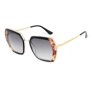 Okulary przeciwsłoneczne - Guess Okulary przeciwsłoneczne damskie GF6174-5201B Ø 52 mm - miniaturka - grafika 1