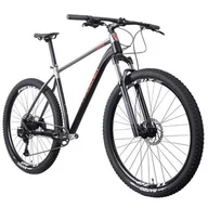 Rowery - Rower górski MTB BOTTECCHIA Gavia M16 29 cali męski Szaro-czarny mat - miniaturka - grafika 1