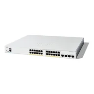 Pozostałe akcesoria sieciowe - - Cisco - Cisco Catalyst 1200-24FP-4G - Switch - C3 - inteligentny - 24 x 10/100/1000 (PoE+) + 4 x Gigabit Ethernet SFP - Montaż - miniaturka - grafika 1