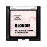 Rozświetlacze do twarzy i ciała - WIBO Blondie Baked Highlighter & Eyeshadow rozświetlacz i cień do powiek 2 4g - miniaturka - grafika 1