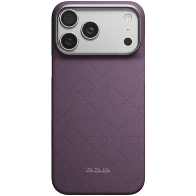 Etui PITAKA Edge Case PTK Weaving-Charoite MagSafe do Apple iPhone 17 Pro Max/18 Pro Max Fioletowy