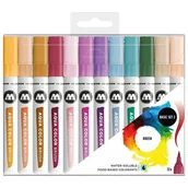 Dekoratorstwo - Markery Molotow Aqua Color Brush Set 2 - miniaturka - grafika 1