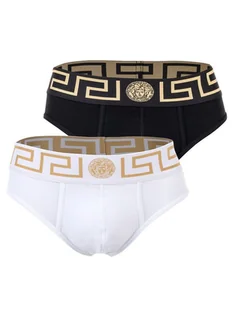 Versace Komplet 2 par slipów AU10180 1A10011 Czarny - Majtki damskie - miniaturka - grafika 1