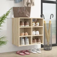 Szafki na buty - Szafka na buty, dąb sonoma, 52,5x30x50 cm - miniaturka - grafika 1
