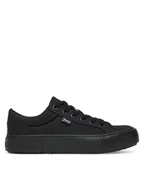 Trampki damskie - Juicy Couture Tenisówki VSJU001 Czarny - miniaturka - grafika 1